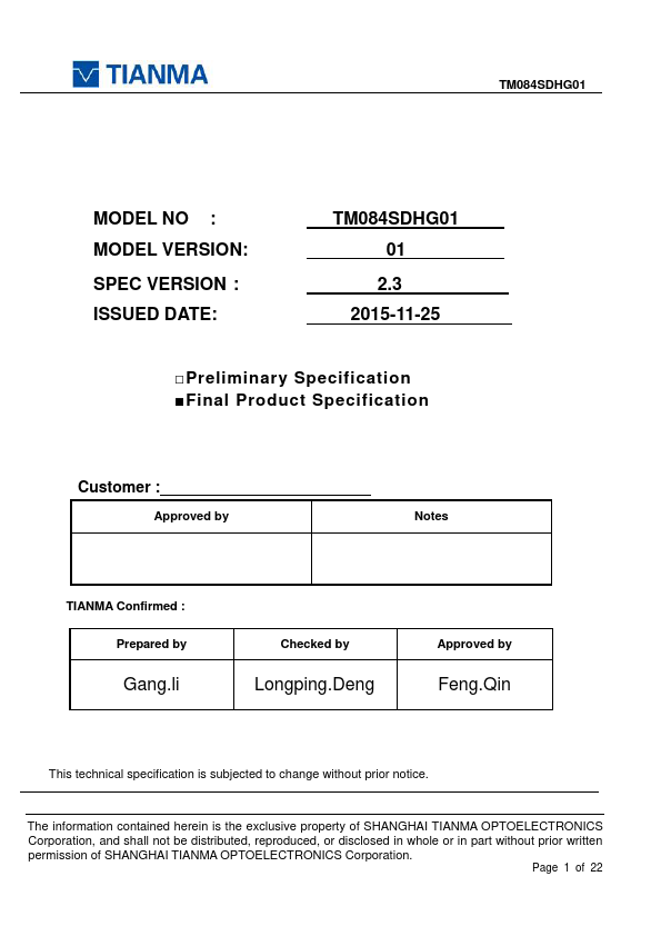 TM084SDHG01