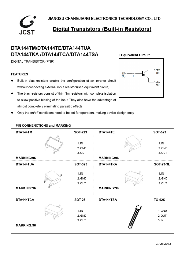 DTA144TSA