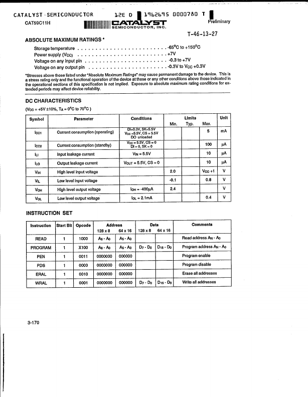 CAT59C11H