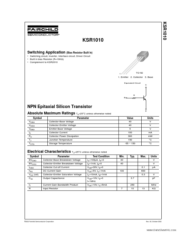 KSR1010