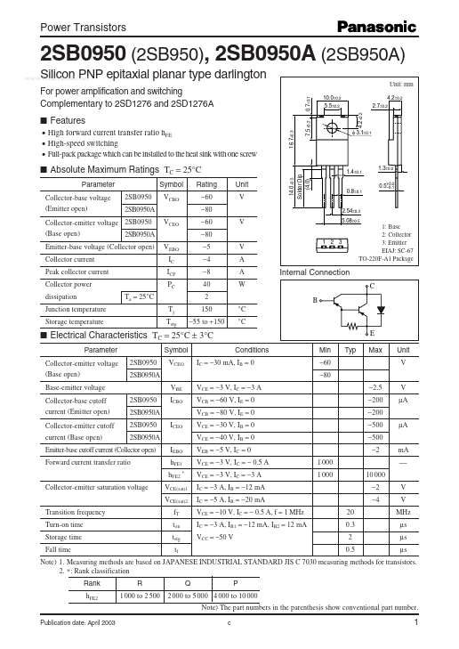 2SB950A