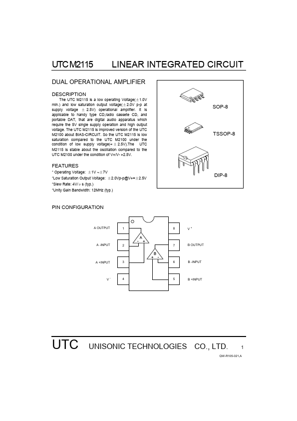 UTCM2115