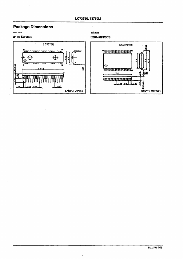 LC73750M