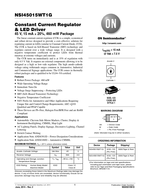 NSI45015WT1G