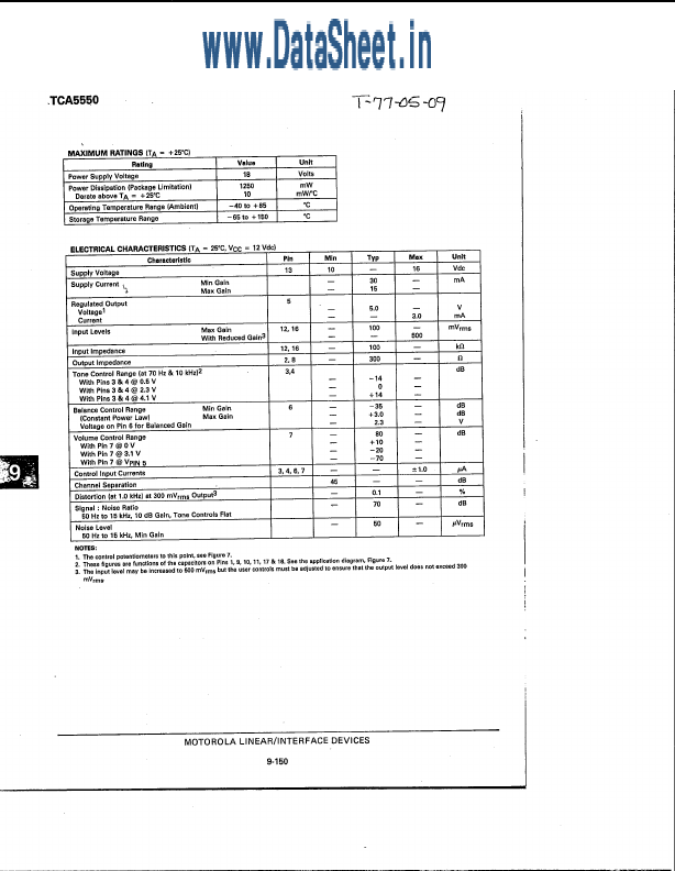 TCA5550