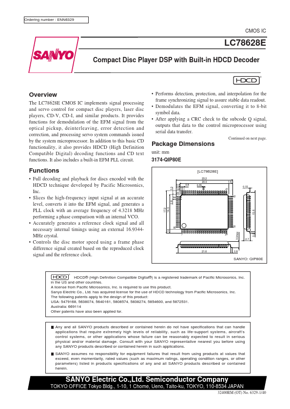 LC78628E