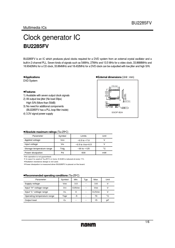 BU2285FV