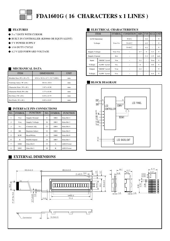 FDA1601G