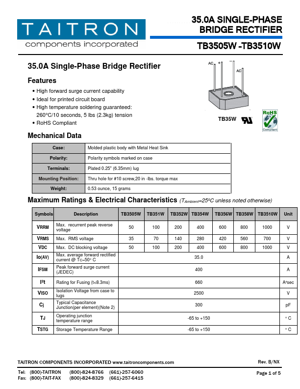 TB354W