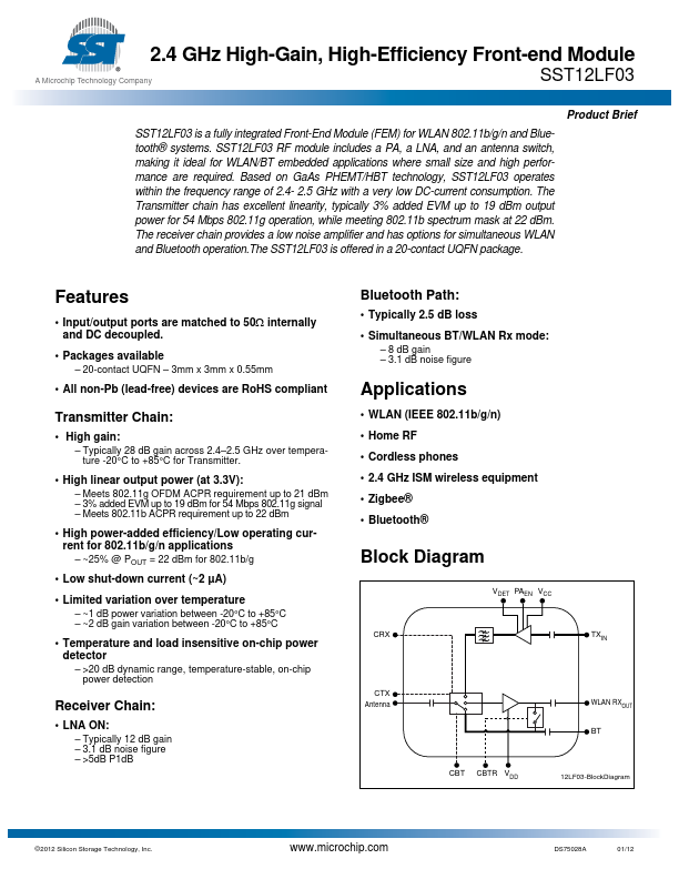 SST12LF03