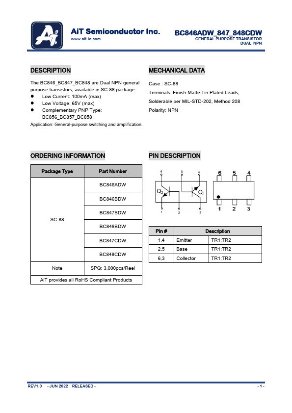 BC847CDW