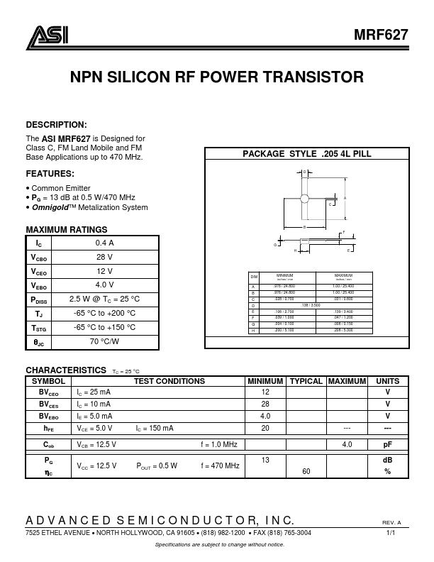 MRF627