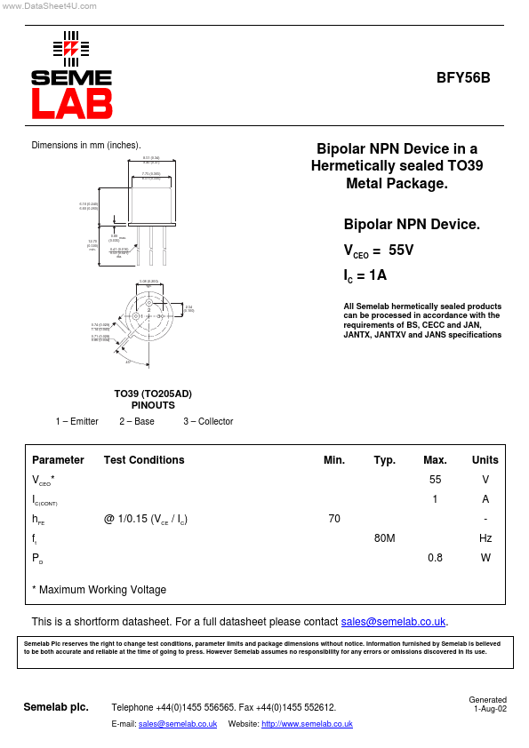 BFY56B