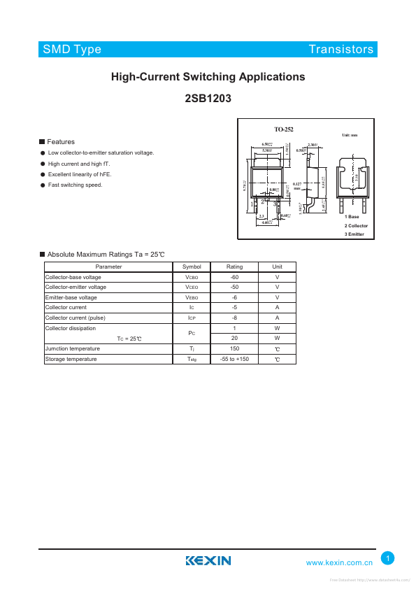 2SB1203