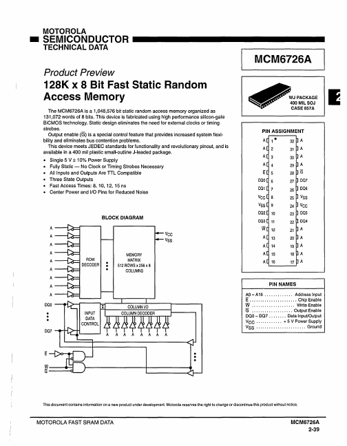 MCM6726A