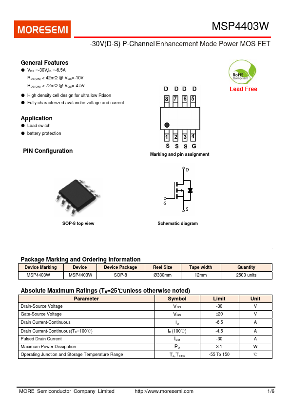 MSP4403W