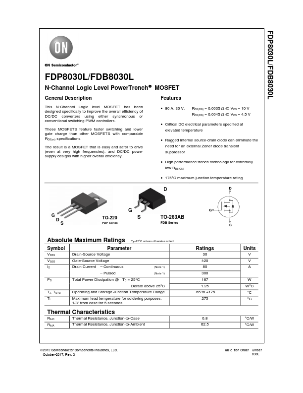 FDP8030L