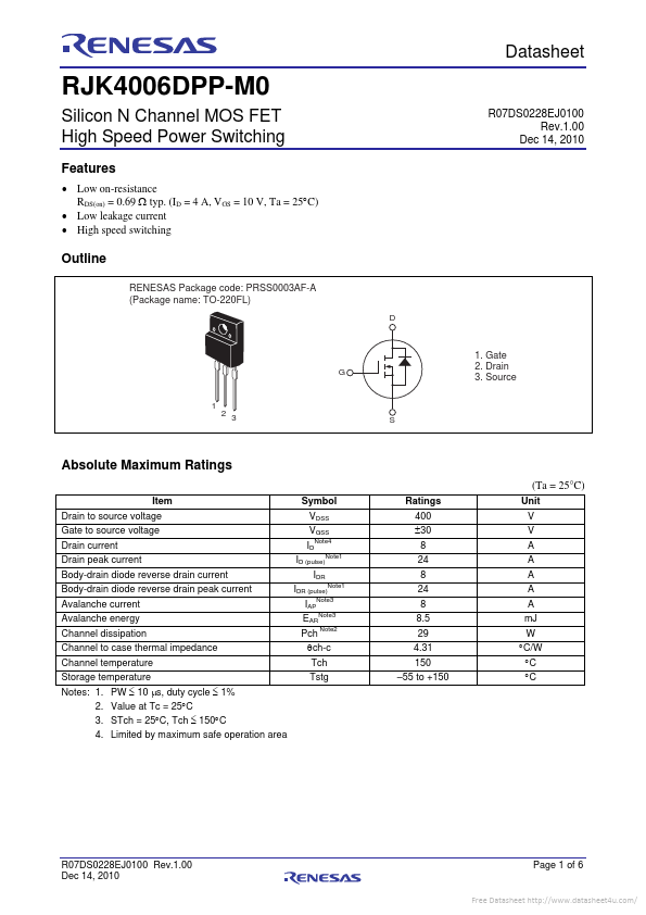 RJK4006DPP-M0