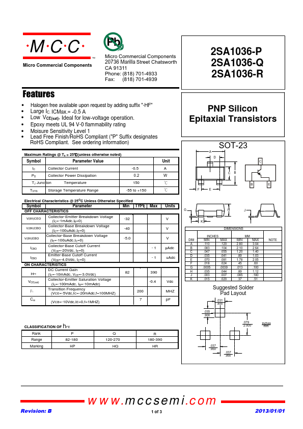 2SA1036-Q