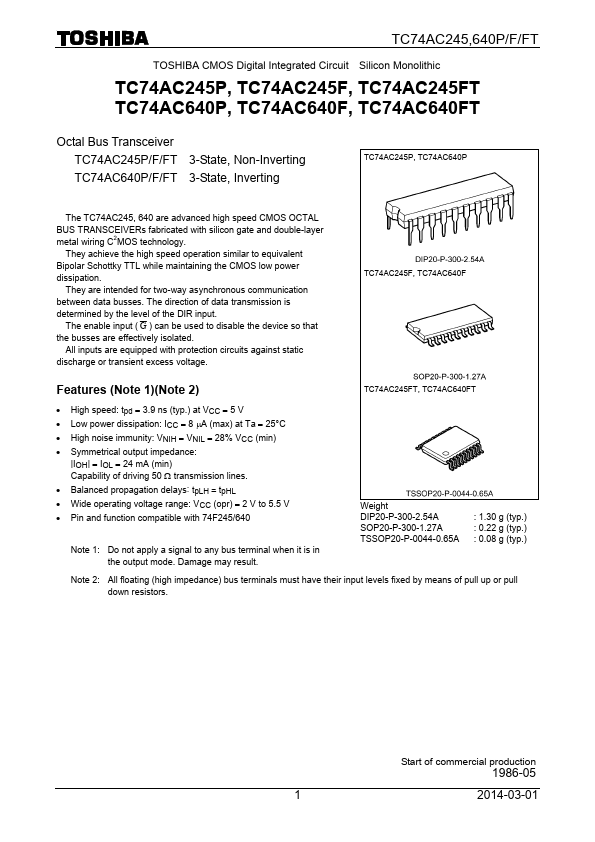 TC74AC245FW