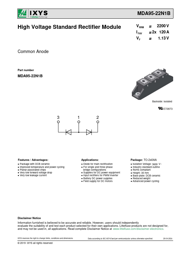 MDA95-22N1B