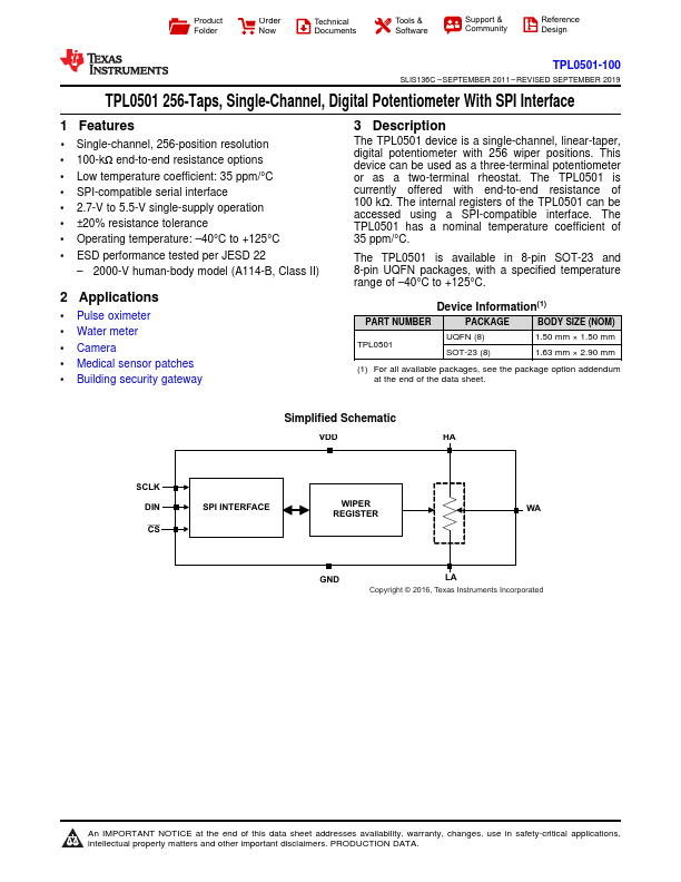 TPL0501-100