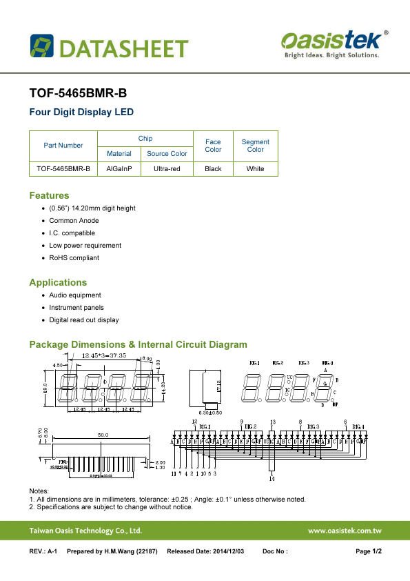 TOF-5465BMR-B