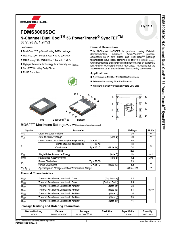 FDMS3006SDC