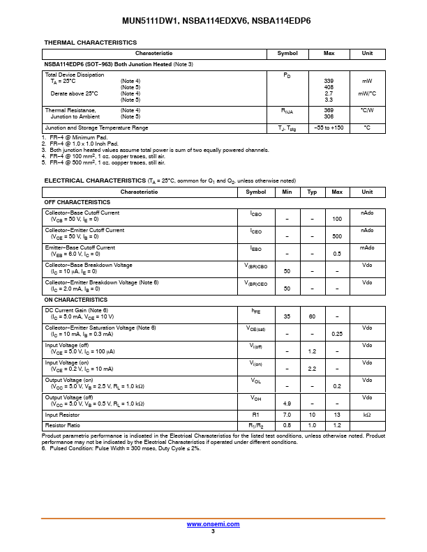 NSBA114EDXV6