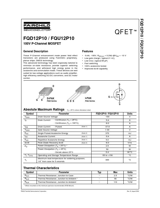 FQD12P10