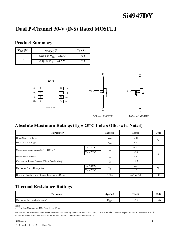 SI4947DY