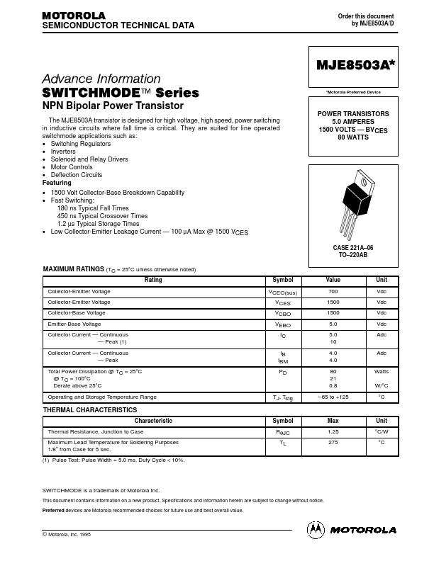 MJE8503A