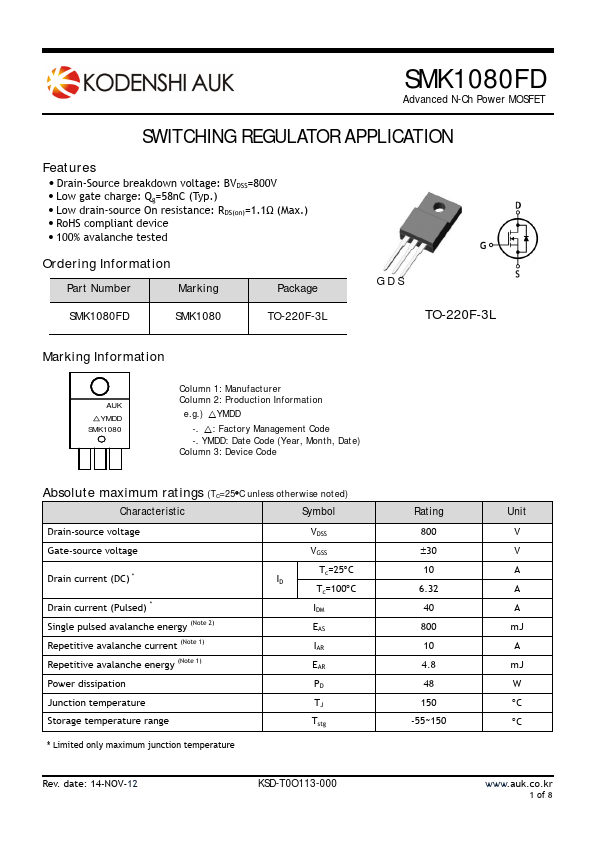 SMK1080FD