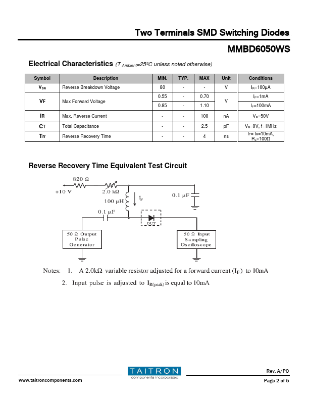 MMBD6050WS