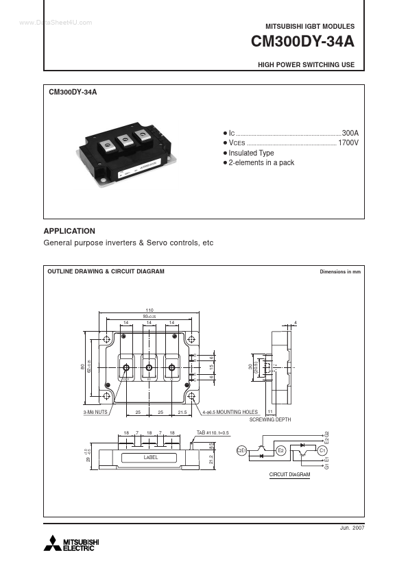 CM300DY-34A