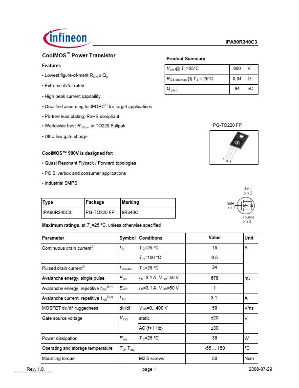 IPA90R340C3