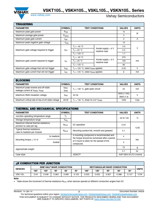 VSKT105-16P