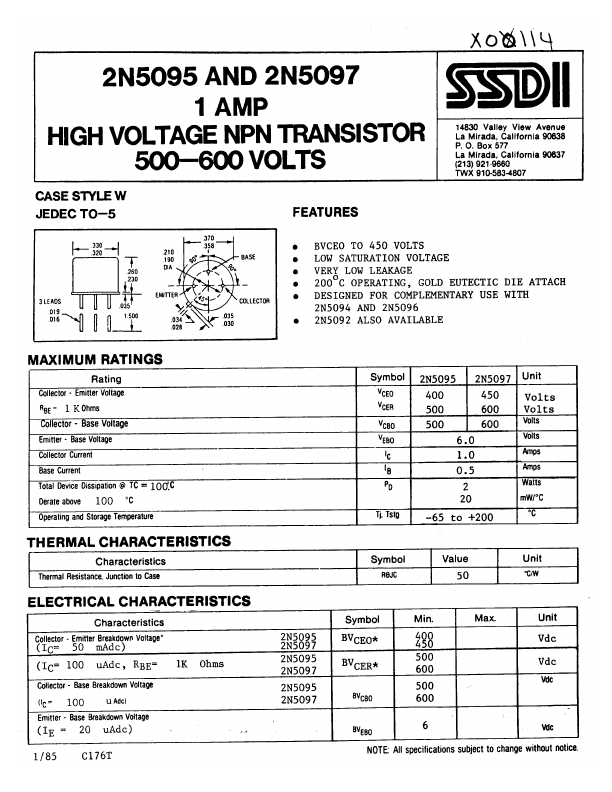 2N5097