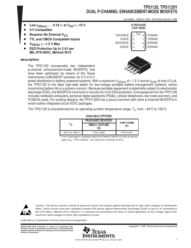 TPS1120Y