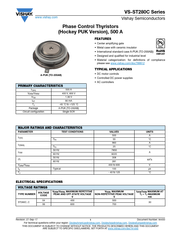 VS-ST280C04C