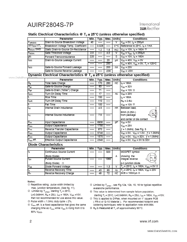 AUIRF2804S-7P