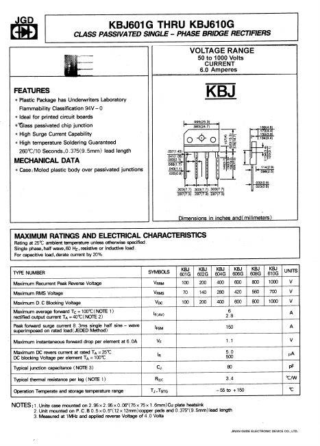 KBJ601G