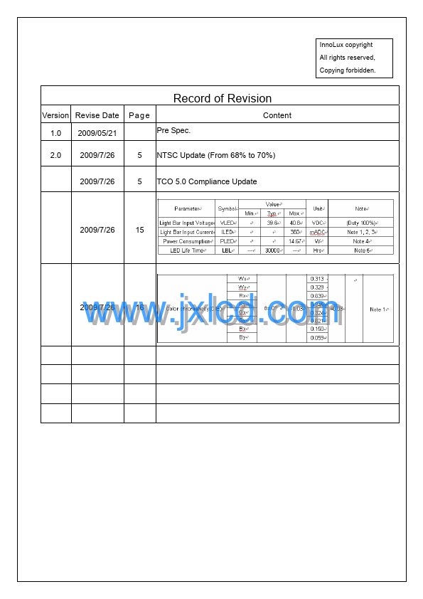 MT230DW01-V2