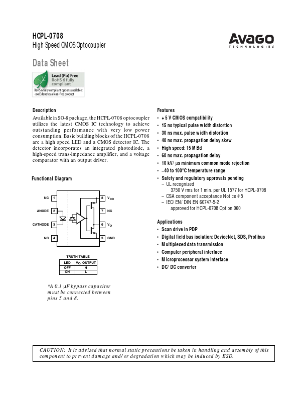 HCPL-0708