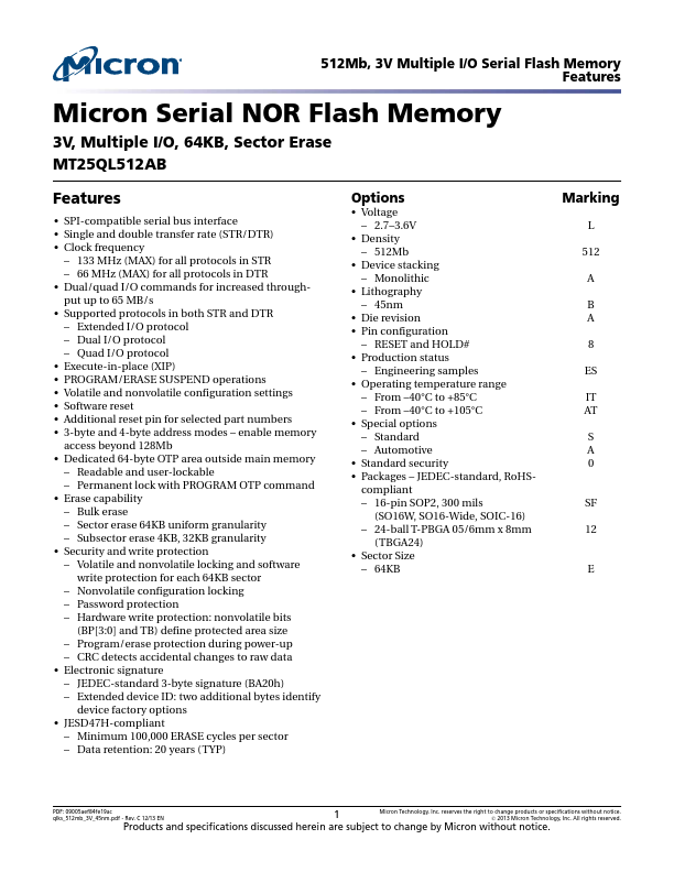 MT25QL512AB