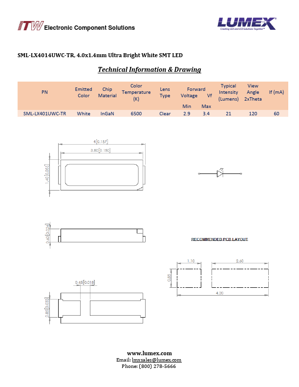 SML-LX4014UWC-TR