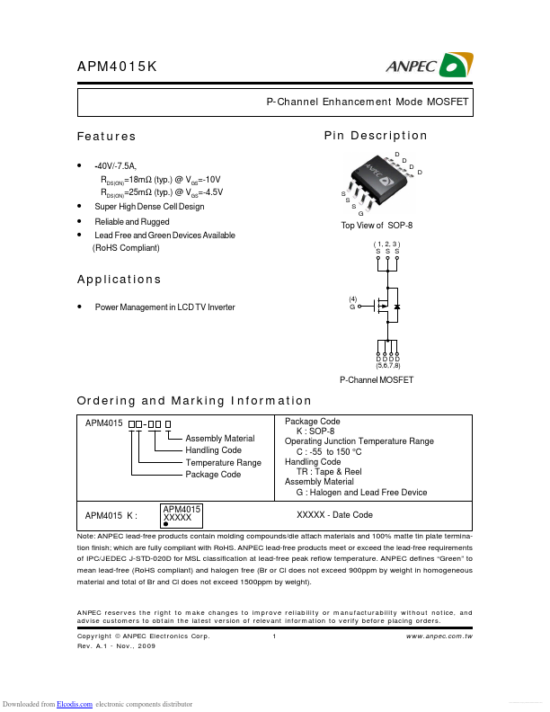 APM4015K