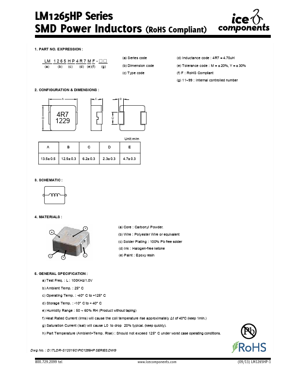 LM1265HPR45MF