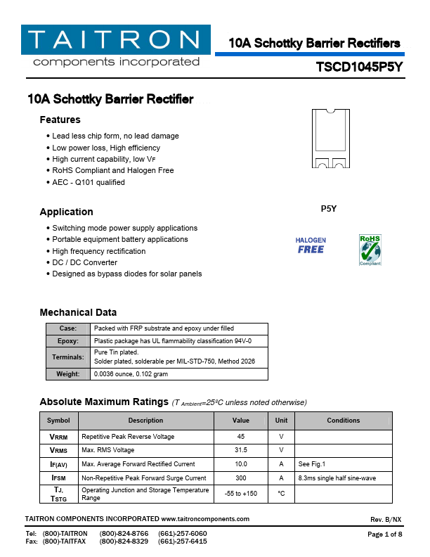 TSCD1045P5Y