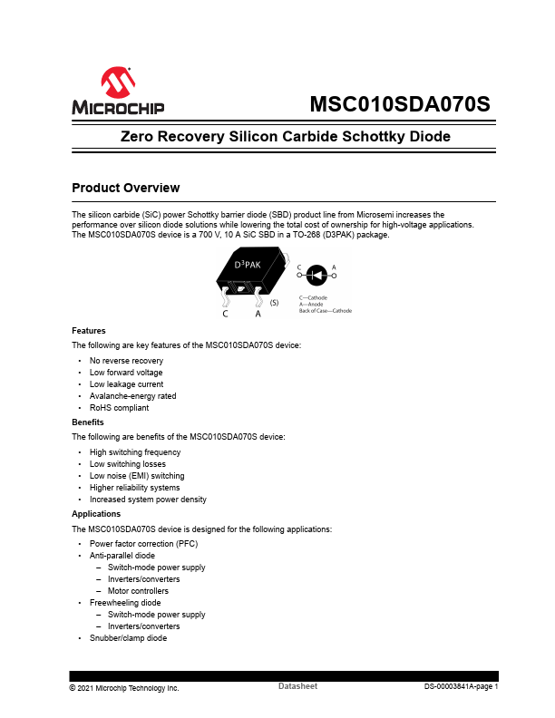 MSC010SDA070S